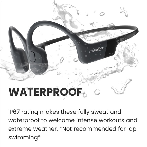 Aeroplex AfterShokz Bone Conduction Headphones. - Picture 6 of 8